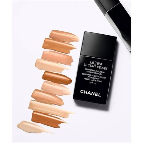 chanel le teint ultra tester|Chanel ultra le teint velvet.